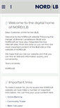 Mobile Screenshot of bremerlandesbank.com