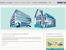 Tablet Screenshot of bremerlandesbank.com
